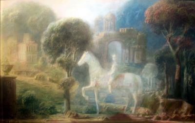 White_Horse_At_Entrance_To_A_Castle___1978___6_5x10___E-mail
