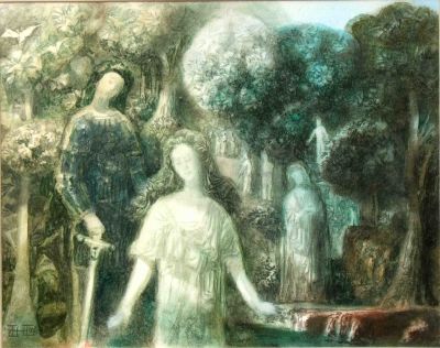 Arthurian_Woodland_Scene___1996__9x11__Digital
