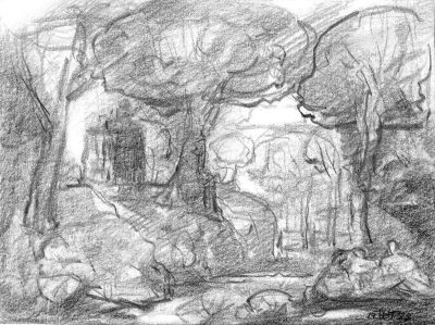 Drawing_29__Country_lane____1982___7_5x10___Direct
