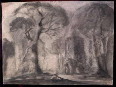 Drawing_96_Monochrome_5BWoodland_Church5D__1982___6x8___Direct
