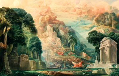 Romantic_Landscape_1966__40x60__Duchess_Of_Bedford_sold_by_Sothebys
