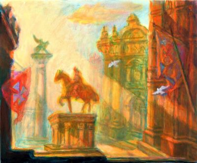 Sunrise_Over_Venice___2009__18x22__Canvas__Digital
