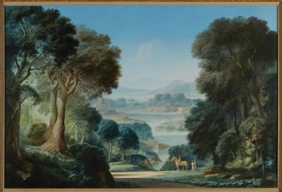 View of the River Exe Devon  1970  23.5x35.5  Internet
