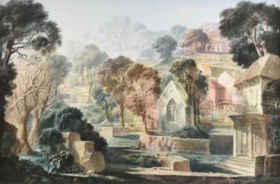West Country Hamlet [A]  1972 23.5x35.5 Internet
