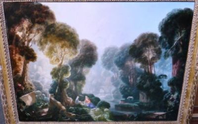 Sunrise Through Trees   1983  31.5x43.5  Internet
