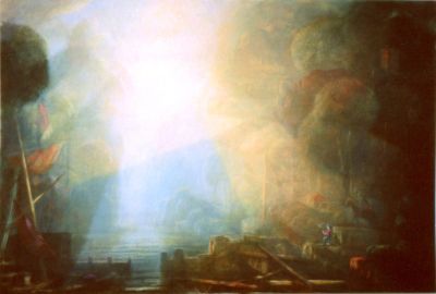 Romantic Seascape [Earlier Version]  1986   21x32 ins   Photo
