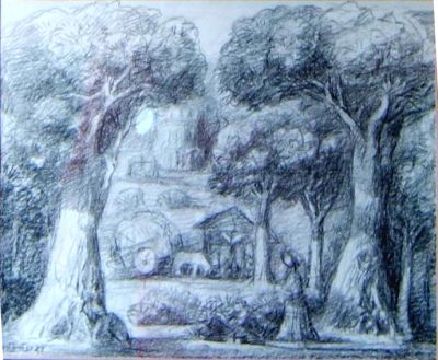 Drawing_165__Castle_in_the_Forest__1989__7_75x9_25__e-mail
