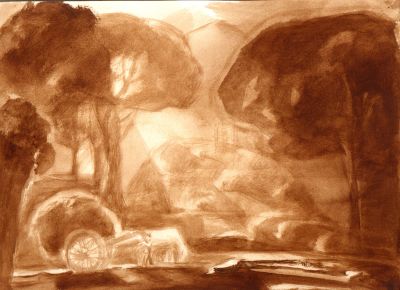 Haycart_5BThe5D_Sepia_Wash___1993___9x12___Direct
