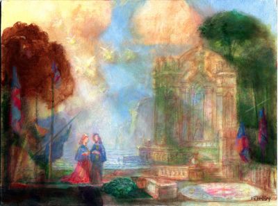 Sunrise_Through_The_Temple_Of_Jupiter_1999_8x11_Direct
