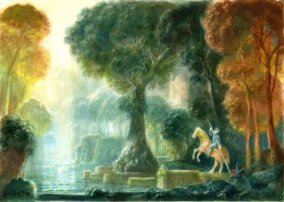 St__George_And_The_Dragon__2000__9x12__Direct
